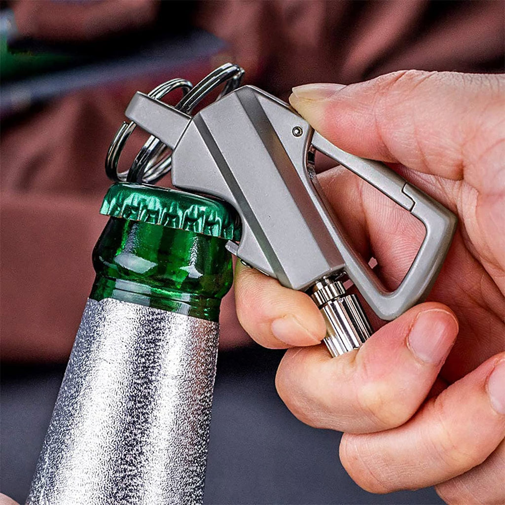 Trendyrola Perpetual Matches Unlimited Lighter with Multi-functional Keychain and Bottle Opener