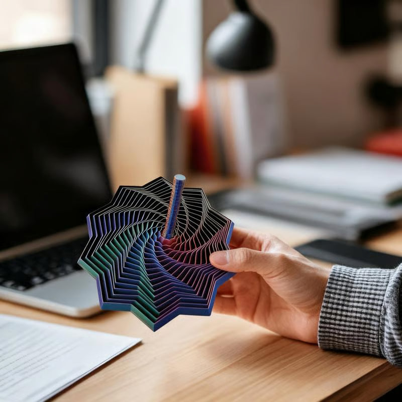 Trendyrola 3D Printed Expanded Sensory Fidget Star